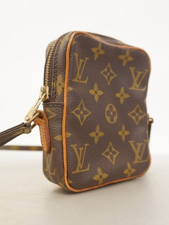 Louis Vuitton Shoulder Bag Monogram Mini Danube Brown - Picture 2 of 10